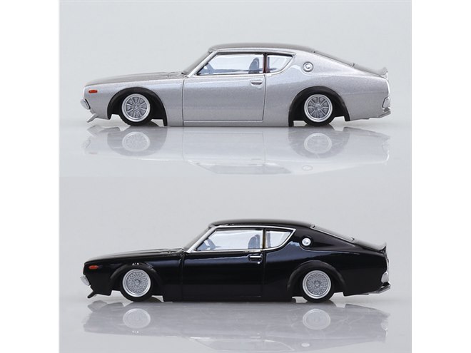 ケンメリGT-Rなど、“ナウいヤング”の80年代チューニングマシン1/64