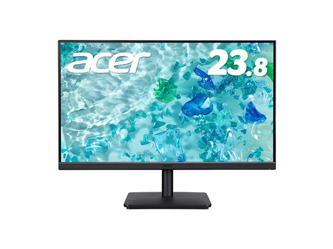 【新品・未開封】ACERエイサー液晶ディスプレイ23.8型V247YEbmixv エイサー、リサイクル素材を最大90％使用した法人向け23.8型液晶