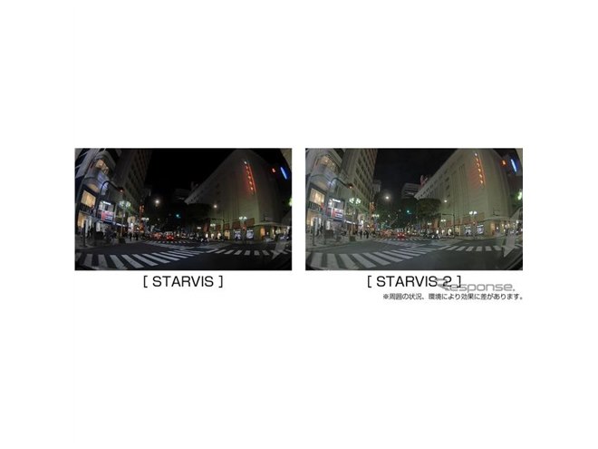 STARVIS 2搭載で画質向上、新型2カメラドラレコ「ZDR055」発売