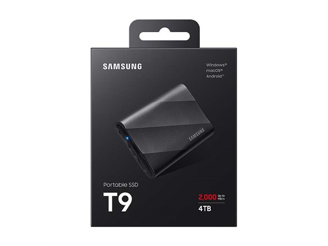サムスン、最大2000MB/sのポータブルSSD「Samsung Portable SSD サムスン、最大2000MB/sのポータブルSSD「Samsung Portable SSD
