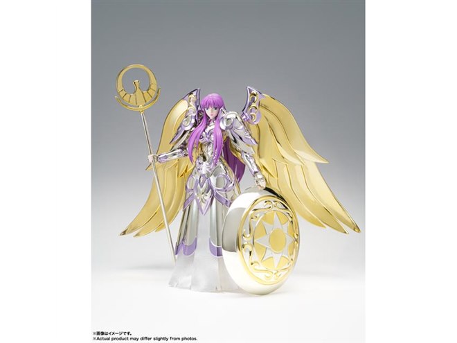聖闘士星矢。女神アテナ&木戸佐織ディバインサーガプレミアムセット。 聖闘士聖衣神話EX 女神アテナ＆城戸沙織 -ディバインサーガプレミアム