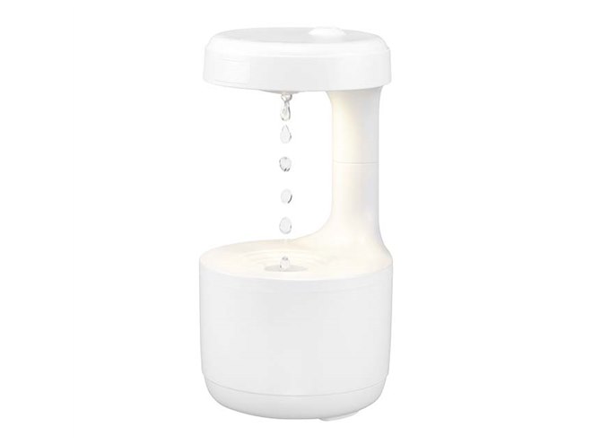 グリーンハウス、水滴がのぼっていくように見える卓上加湿器 - 価格.com