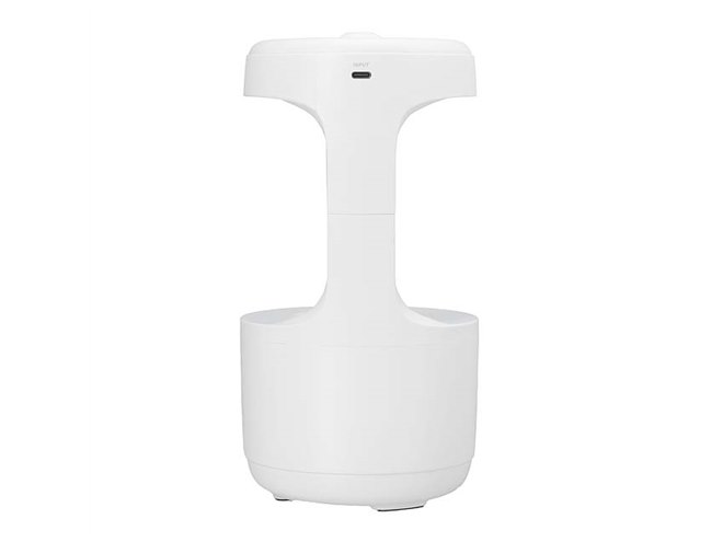 グリーンハウス、水滴がのぼっていくように見える卓上加湿器 - 価格.com
