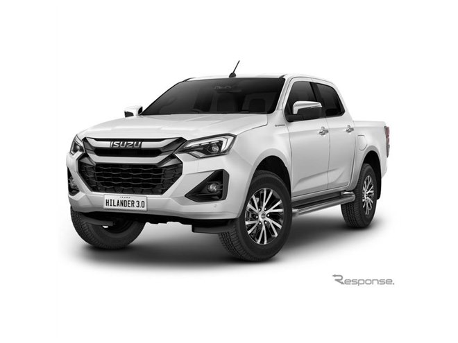 いすゞのピックアップトラック『D-MAX』、表情一新…改良新型を