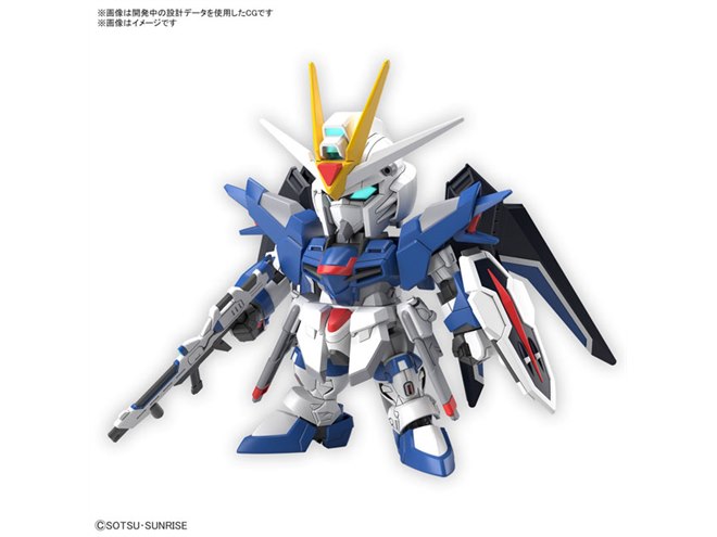 ライジングフリーダムガンダム」がSDガンダムEXスタンダードで