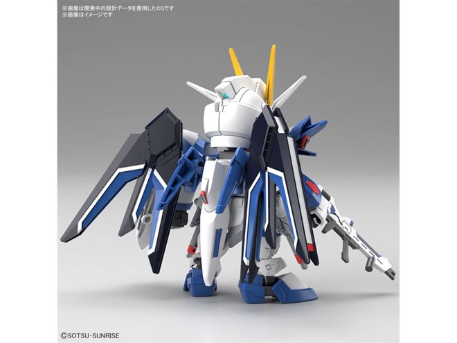 ライジングフリーダムガンダム」がSDガンダムEXスタンダードで立体化