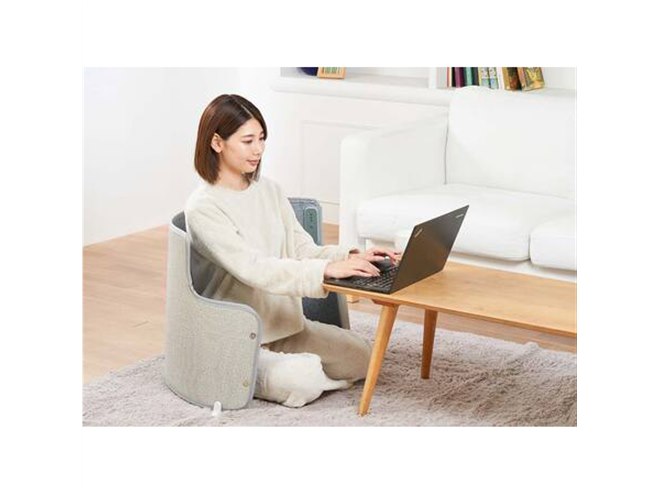 ライソン、約30秒で足元を360度温める「巻くコタツ」2種発売 - 価格.com