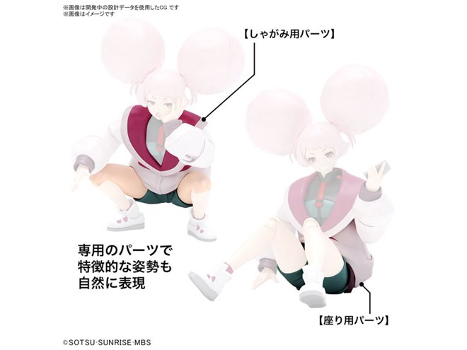 機動戦士ガンダム 水星の魔女」チュアチュリーがFigure-rise