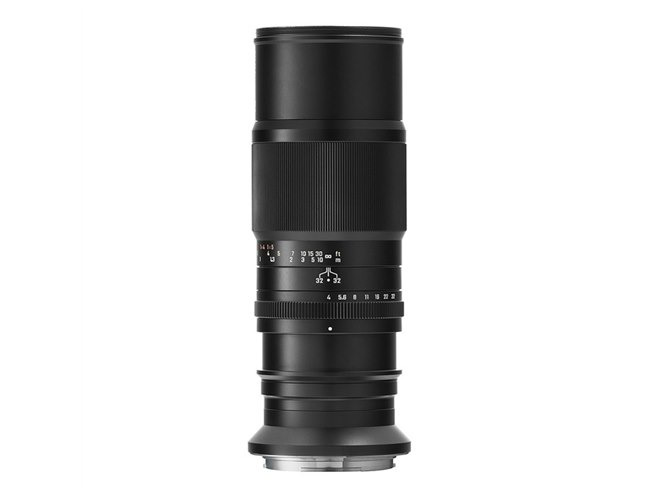 中一光学、「APO 200mm F4 MACRO 1X」に富士フイルムG用 中一光学、「APO 200mm F4 MACRO 1X」に富士フイルムG用