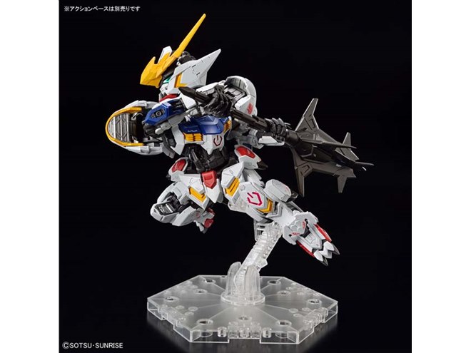 MGSDガンプラ「ガンダム・バルバトス」が本日10/21発売、オリジナルギミックを搭載 - 価格.com