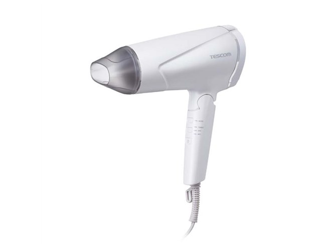テスコム、風量2.5m3/分に対応した「プロテクトイオンヘアードライヤー