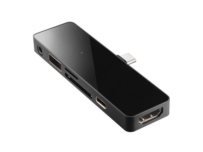 Logitec ipad用 6in1 ドッキングステーション×３個セット ロジテック、Type-C対応のiPad/iPhoneを“PCのように拡張”できる