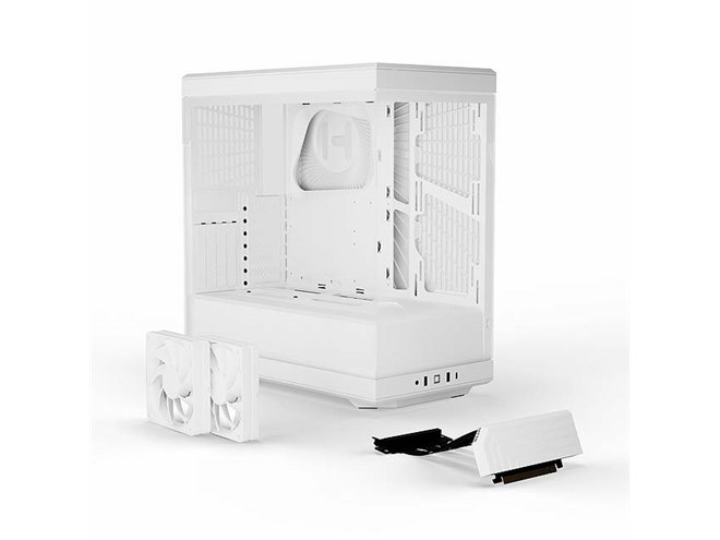 HYTE、2面パノラマ強化ガラス搭載PCケースの限定カラーモデル「Y40