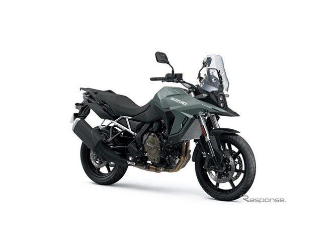 スズキ Vストローム800 新型】3段階調整のウィンドスクリーンで疲労