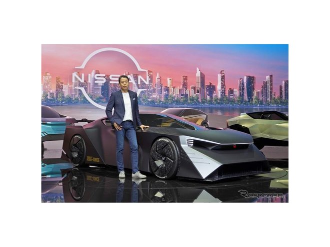 次期『GT-R』か？ 日産が電動スーパーカーを世界初公開…ジャパン