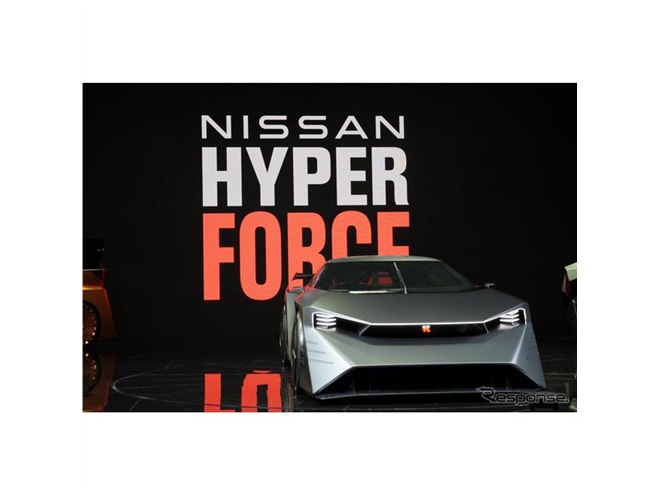 次期『GT-R』か? 日産が電動スーパーカーを世界初公開…ジャパン 次期『GT-R』か? 日産が電動スーパーカーを世界初公開…ジャパン