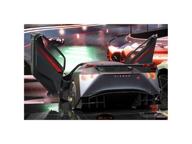 次期『GT-R』か？ 日産が電動スーパーカーを世界初公開…ジャパン