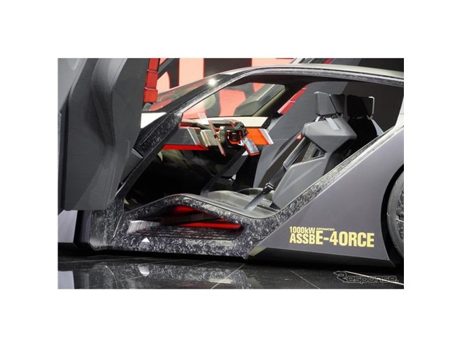 次期『GT-R』か？ 日産が電動スーパーカーを世界初公開…ジャパン