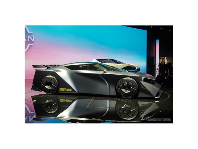 次期『GT-R』か？ 日産が電動スーパーカーを世界初公開…ジャパン