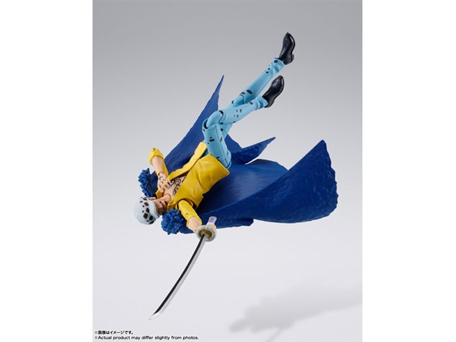 鬼ヶ島討入衣装の「トラファルガー・ロー」がS.H.Figuarts化、納刀