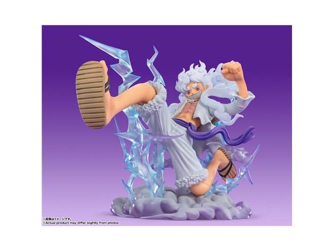 バンダイ、“ギア5”の「モンキー・D・ルフィ」を全高約300mmで立体化