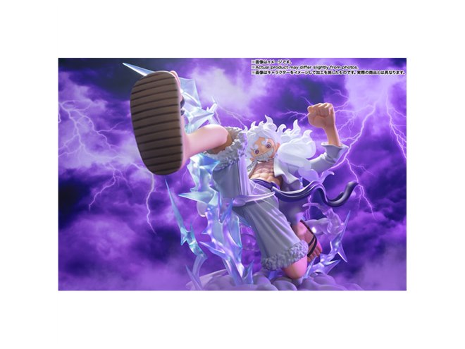 バンダイ、“ギア5”の「モンキー・D・ルフィ」を全高約300mmで立体化