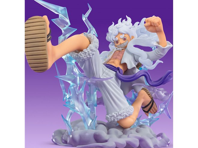 バンダイ、“ギア5”の「モンキー・D・ルフィ」を全高約300mmで立体化