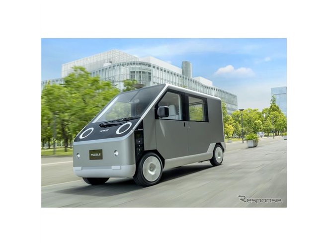 HWエレクトロ、軽商用EV『パズル』のコンセプトカーを初公開…ジャパン