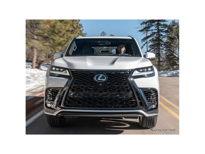レクサス LX、日本未導入の「F SPORT ハンドリング」設定…2024年型は