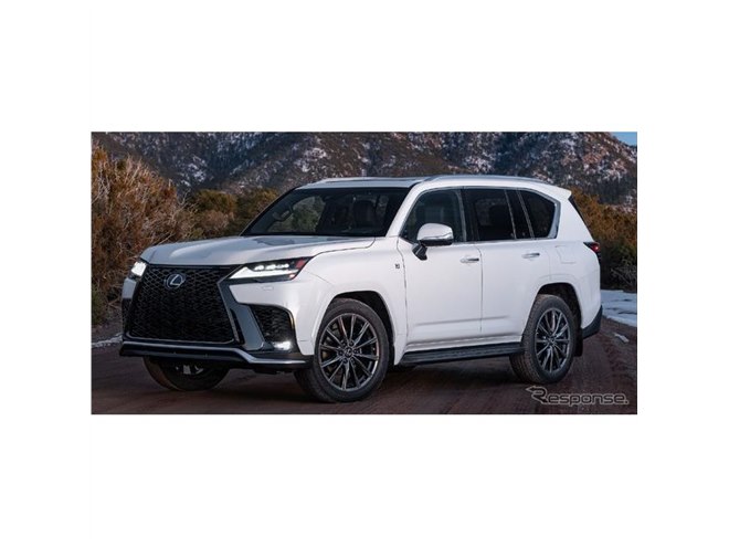 レクサス LX、日本未導入の「F SPORT ハンドリング」設定…2024年型は