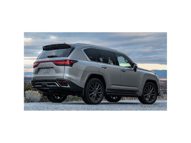 レクサス LX、日本未導入の「F SPORT ハンドリング」設定…2024年
