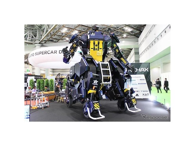 搭乗型ロボット『アーカックス』はクルマ技術を結集したエンタメ業界
