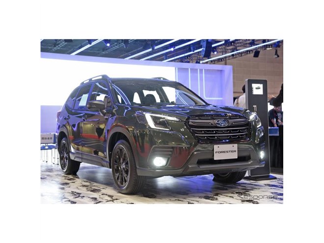 ブラック基調で引き締まった特別仕様、スバル『フォレスター X