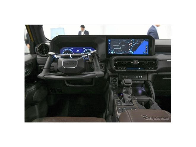 TOYOTA LAND CRUISER NEO Steer 非売品 基本操作は全て手元、トヨタ『NEO Steer』システムとは - 価格.com