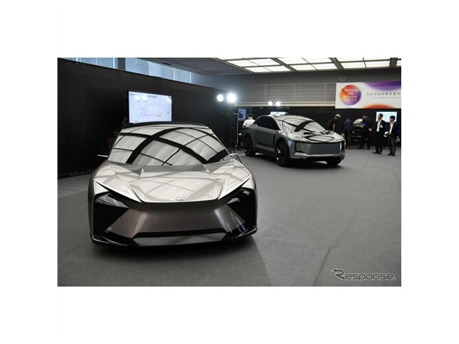 トヨタ、新電池搭載による3台のコンセプトモデルを提案、レクサスは