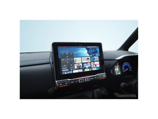 デリカミニにジャストフィット、専用10型大画面カーナビ「ビッグX