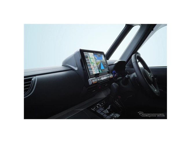 デリカミニにジャストフィット、専用10型大画面カーナビ「ビッグX