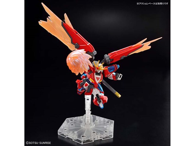 ガンダムビルドメタバース」HGガンプラ 神バーニングガンダムが