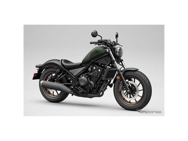 【最終値下げします】レブル500 売ります ホンダの二輪クルーザー『レブル500』、マットローレルグリーン仕様が
