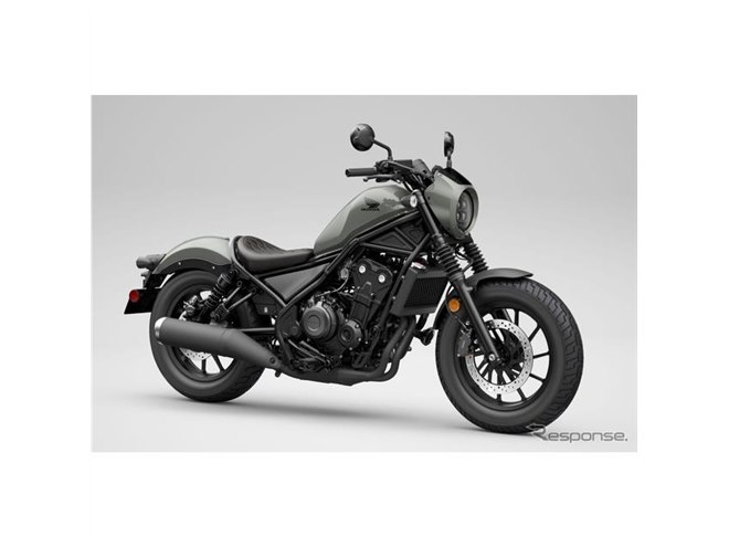 かず5202 新型 レブル500 ホンダの二輪クルーザー『レブル500』、マットローレルグリーン仕様が