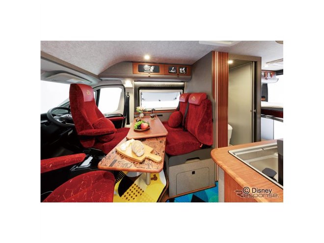 ディズニー100年の夢が詰まった限定5台のキャンピングカー、抽選申込を