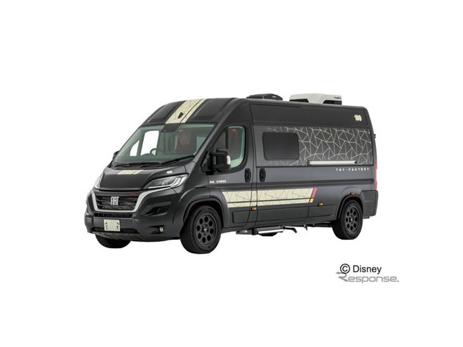 ディズニー100年の夢が詰まった限定5台のキャンピングカー、抽選申込を