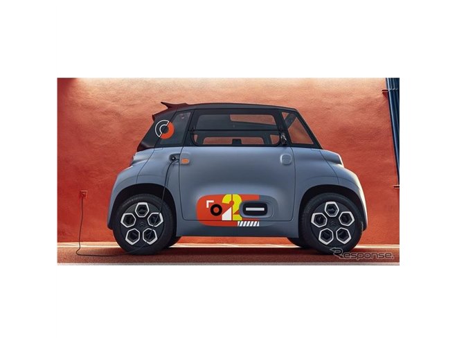 二輪車がライバル、シトロエンの小型EV『アミ』…スポーティ仕様を改良