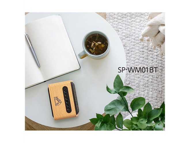 ビクター、外枠に天然木を採用したBluetoothスピーカー「SP ビクター、外枠に天然木を採用したBluetoothスピーカー「SP