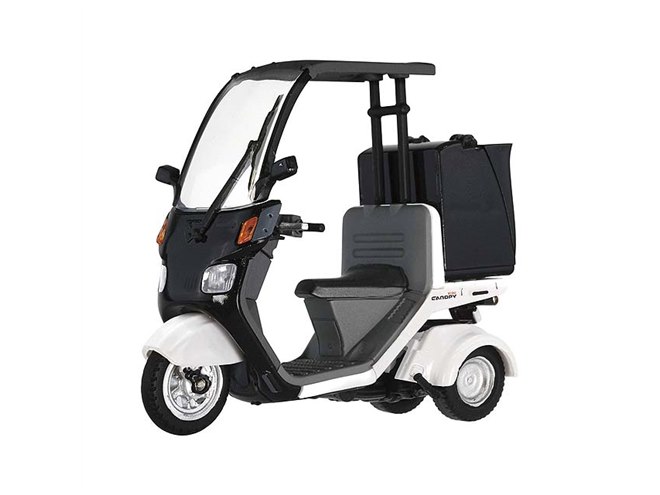 Hondaの三輪スクーター「ジャイロキャノピー」の公式ミニチュア