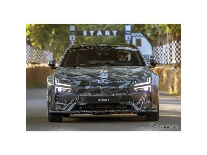 884馬力の高性能4ドアEVクーペ、ポールスター『5』…市販モデル発表