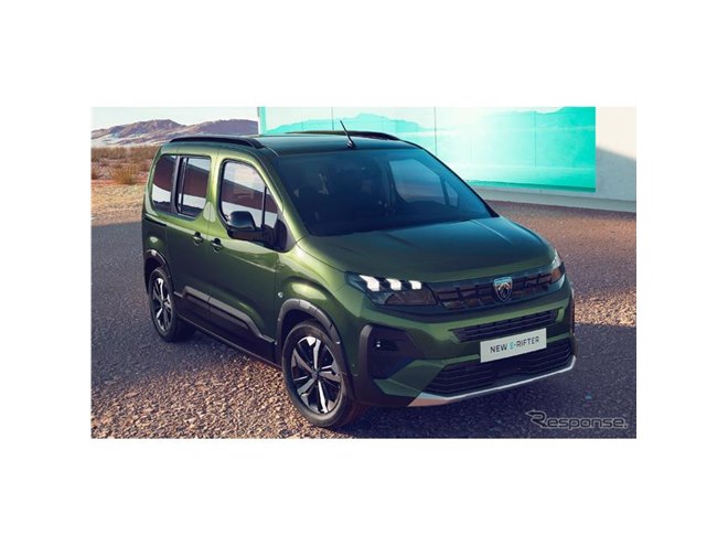 プジョーの小型ミニバン『リフター』のEV、欧州で改良新型…日本