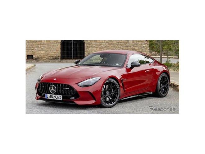 メルセデスAMG GT 新型、585馬力の高性能2ドアクーペ…新写真を公開