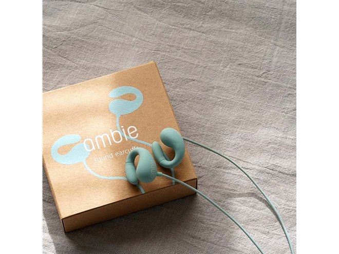 ambie イヤホン ambie(アンビー) AM-TW02 ambie sound earcuffs Green × Indigo