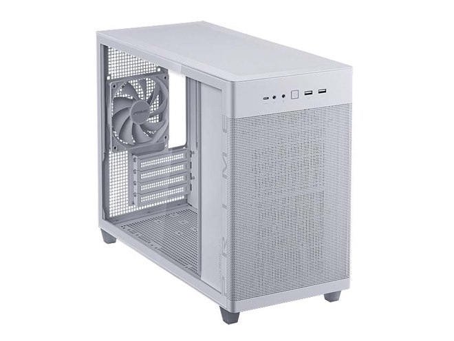 ASUS、サイドパネルにガラスを採用したメッシュPCケース - 価格.com
